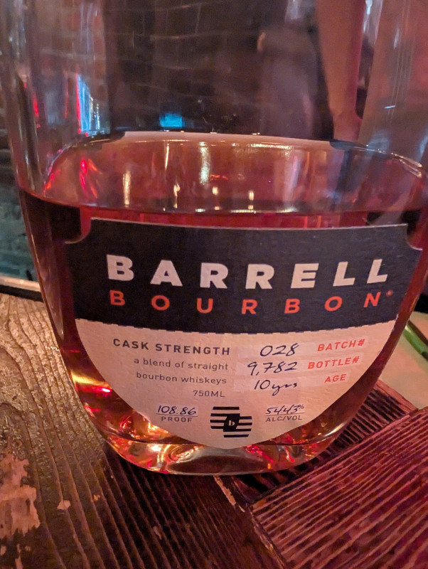 Barrell Bourbon Batch 028 review photo