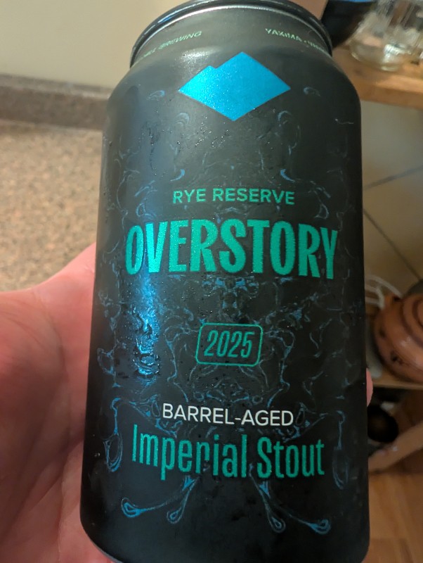 Rye reserve overstory barrel aged imperial Stout review photo