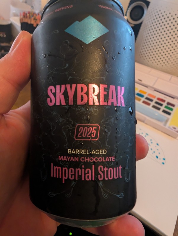Single Hill Skybreak Barrel, Aged Mayan Chocolate Imperial Stout