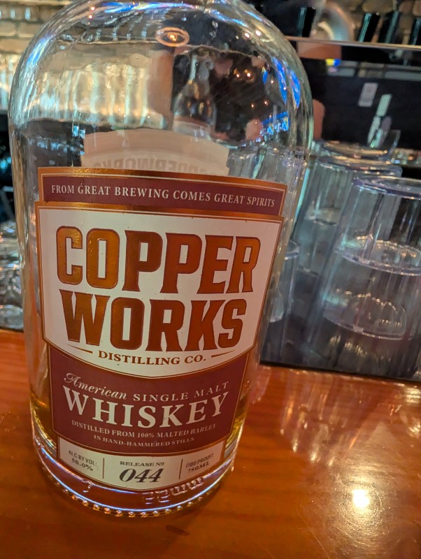 Copperworks Whiskey review photo