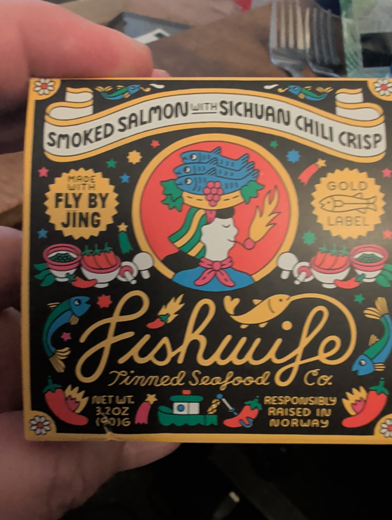 Fishwife Smoked Salmon with Sichuan Chili Crisp review photo
