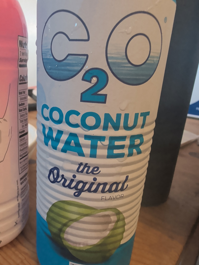 C2O Coconut water review photo