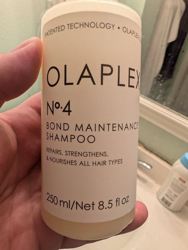 Olaplex no. 4 Bond maintenance shampoo review photo