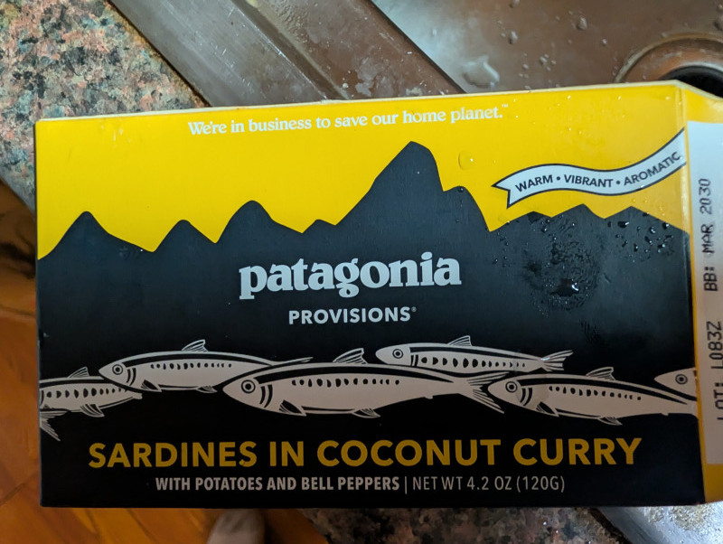 Patagonia sardines and coconut Curry with potatoes and bell peppers review photo