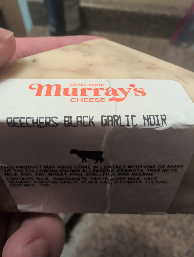 Beecher's Black Garlic Noir review photo