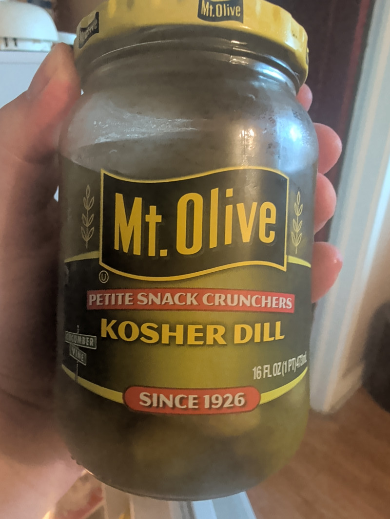 Mount Olive kosher Dill review photo