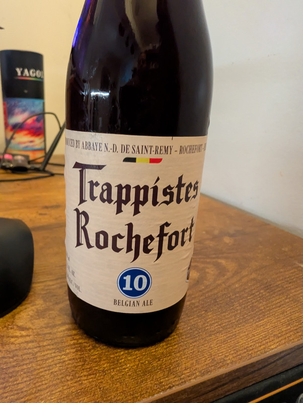 Trappistes Rochefort 10 Belgian Ale review photo